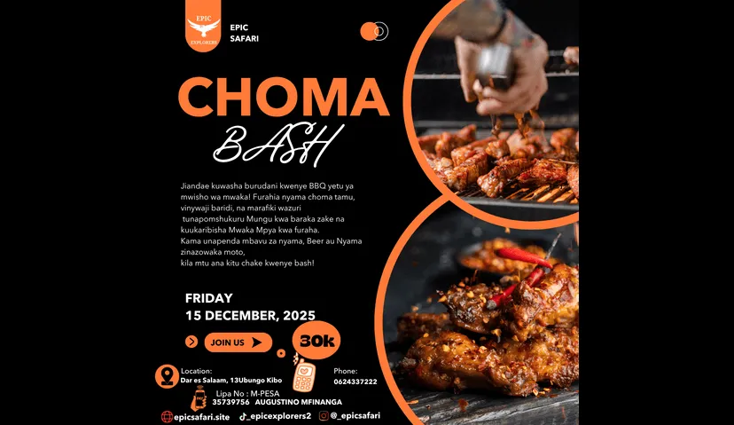 Choma Bash and House Party - Family Event by EpicSafari 1